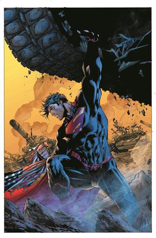 SUPERMAN DAY 2025 - SUPERMAN UNCHAINED THE DELUXE EDITION HC VARIANT DUST JACKET