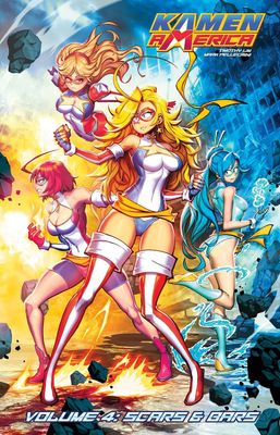 KAMEN AMERICA SCARS & BARS ONESHOT CVR A TIMOTHY LIM