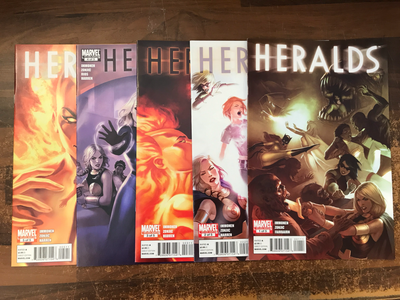 Heralds (2010 Marvel) #1-5 (complete)