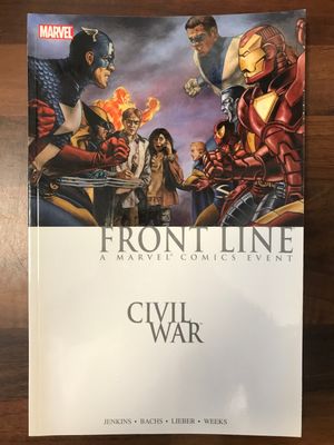 CIVIL WAR FRONT LINE TP BOOK 01