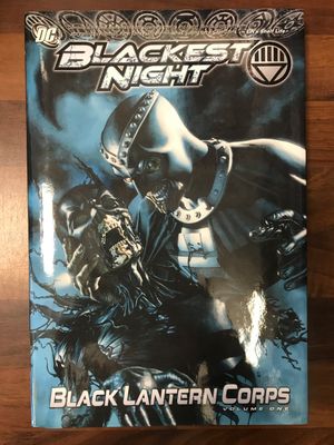 BLACKEST NIGHT BLACK LANTERN CORPS HC VOL 01