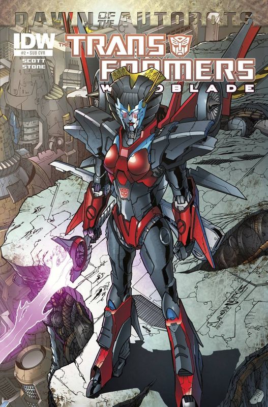 TRANSFORMERS WINDBLADE #2 (OF 4) SUBSCRIPTION VAR