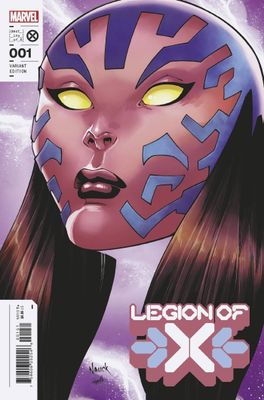 LEGION OF X #1 NAUCK HEADSHOT VAR