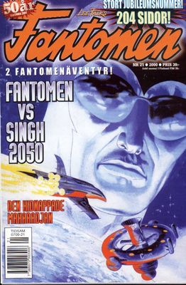 FANTOMEN # 21 2000 STORT JUBILEUMSNUMMER 204 SIDOR