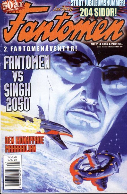 FANTOMEN # 21 2000 STORT JUBILEUMSNUMMER 204 SIDOR