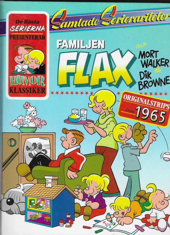 SAMLADE SERIERARITETER DE BÄSTA SERIERNA HC FAMILJEN FLAX 1965