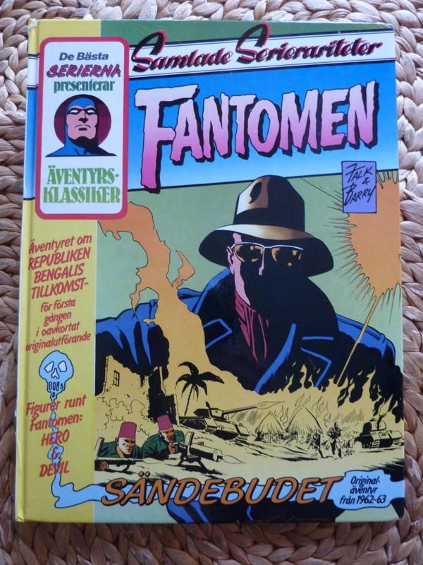 SAMLADE SERIERARITETER DE BÄSTA SERIERNA HC FANTOMEN 1962-63