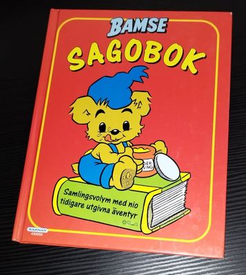JAG BAMSE HC SAGOBOK MED 9 TIDIGARE UTGIVNA ÄVENTYR
