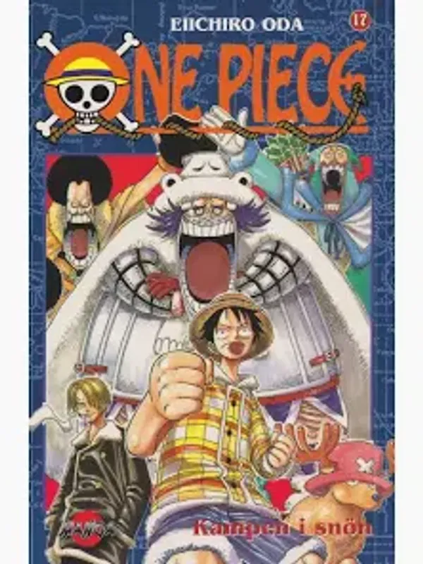 ONE PIECE SC VOL. 17 - KAMPEN I SNÖN! (1:A UPPLAGAN)