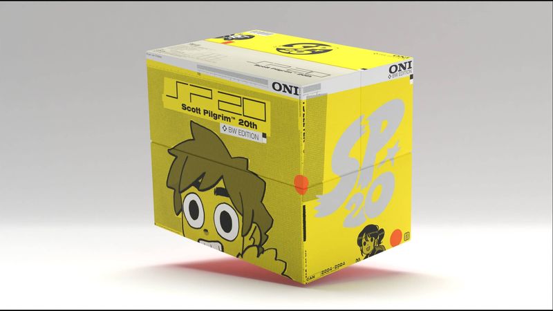 SCOTT PILGRIM 20TH ANNIVERSARY B&W HC BOX SET