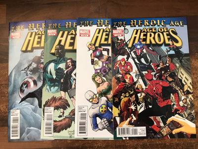 Age of Heroes (2010 Marvel) #1-4 (complete)