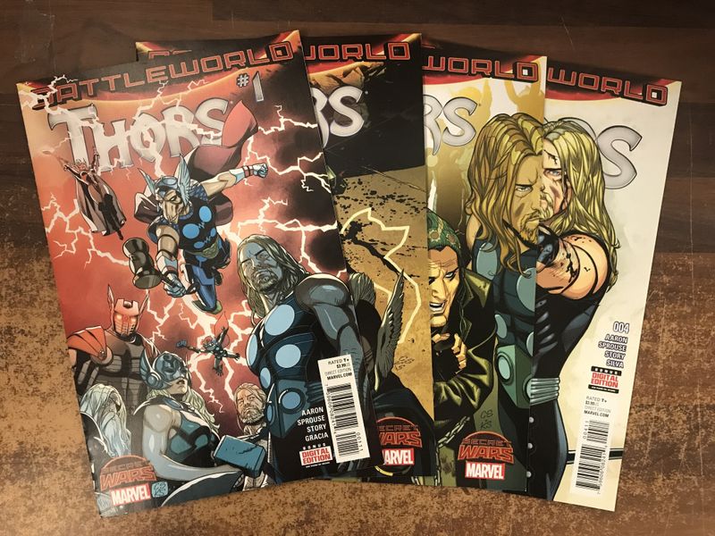 Thors (2015) #1-4 (complete)