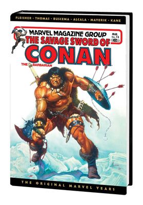 SAVAGE SWORD CONAN ORIG MARVEL YRS OMNIBUS HC VOL 06 DM VAR