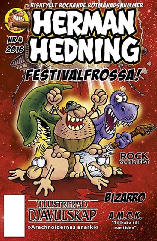 Herman Hedning # 4 2016 Festivalfrossa