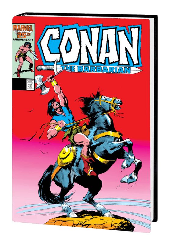 CONAN BARBARIAN ORIG MARVEL YRS OMNIBUS HC VOL 07 DM VAR