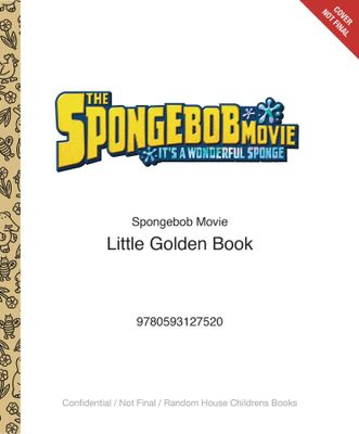 SPONGEBOB MOVIE LITTLE GOLDEN BOOK