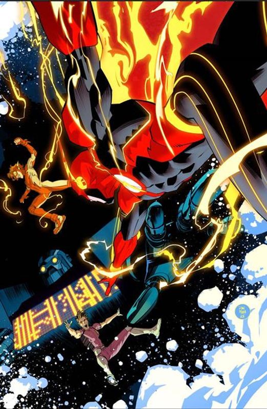 FLASH #30 CVR A DAN MORA (DC K.O.)