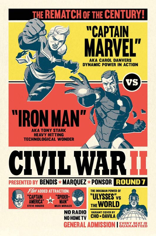 CIVIL WAR II #7 (OF 7) MICHAEL CHO VAR