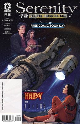 FCBD 2016 DARK HORSE SERENITY HELLBOY ALIENS