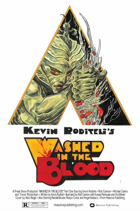 WASHED IN THE BLOOD #1 (OF 3) MASSIVE EXCL HOMAGE DELUXE