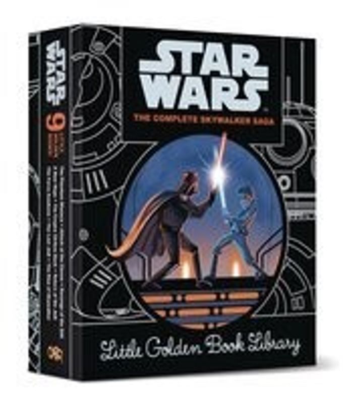 STAR WARS EPISODES I-IX LITTLE GOLDEN BOOK COLLECTION