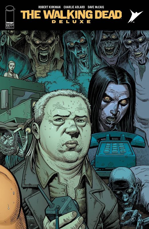 WALKING DEAD DLX #55 CVR E ADAMS & MCCAIG