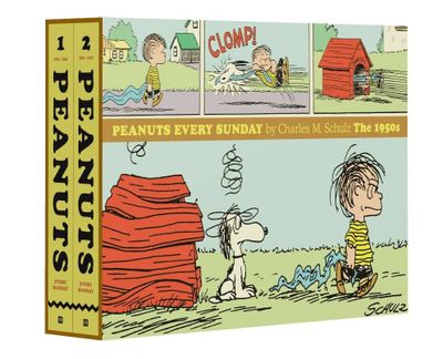 PEANUTS EVERY SUNDAY HC BOX SET 1950