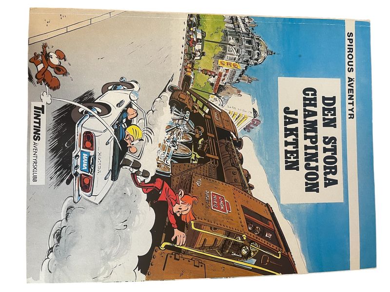 Spirous Äventyr Den stora champinjonjakten SC