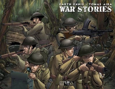 WAR STORIES #11 WRAP CVR (MR)