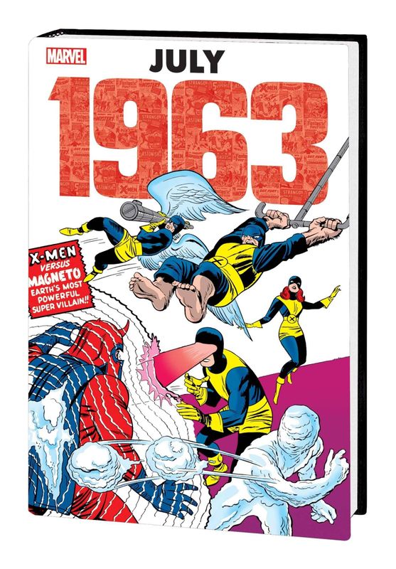 MARVEL JULY 1963 OMNIBUS HC KIRBY X-MEN COVER DM ONLY