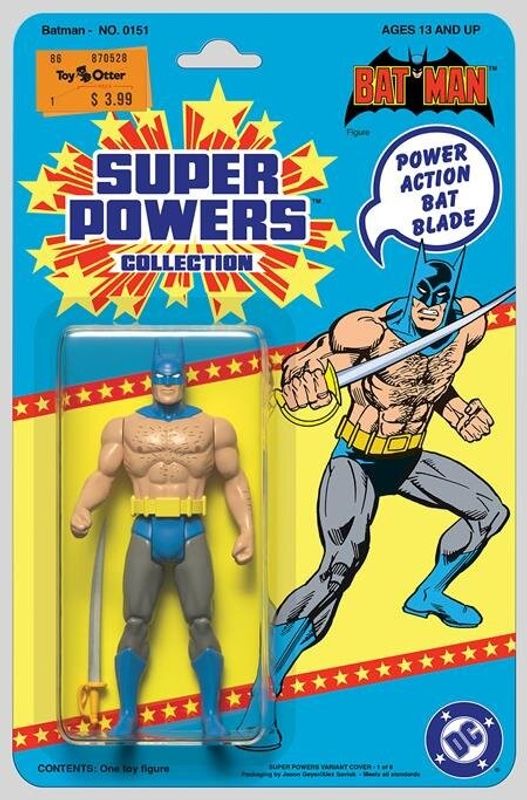 BATMAN #151 CVR D JASON GEYER & ALEX SAVIUK DC SUPER POWERS CARD STOCK VAR (ABSOLUTE POWER)