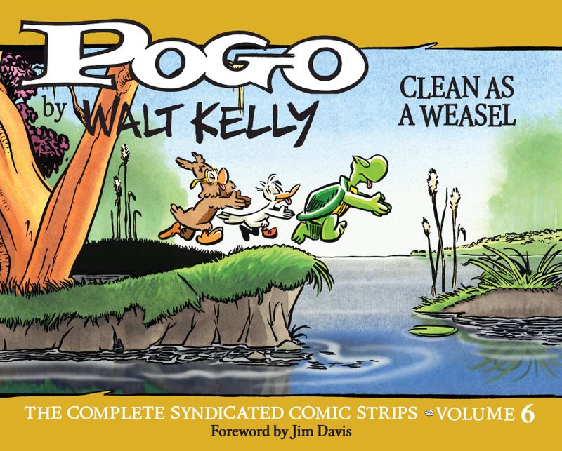 POGO COMP SYNDICATED STRIPS HC VOL 06 CLEAN AS WEASEL