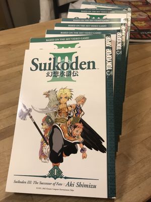 SUIKODEN III GN VOL 01 - 11 (OF 11) komplett set, 11 böcker