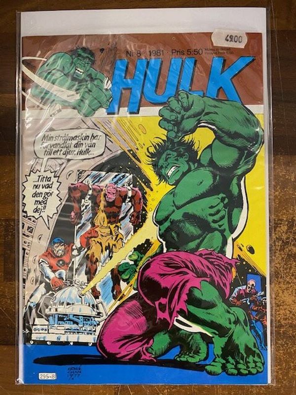 Hulk 1981 nr 8 F