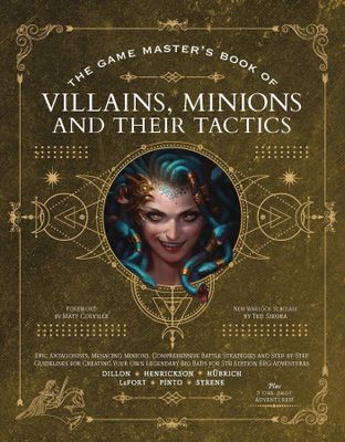 GM BOOK OF VILLAINS MINIONS & TACTICS HC