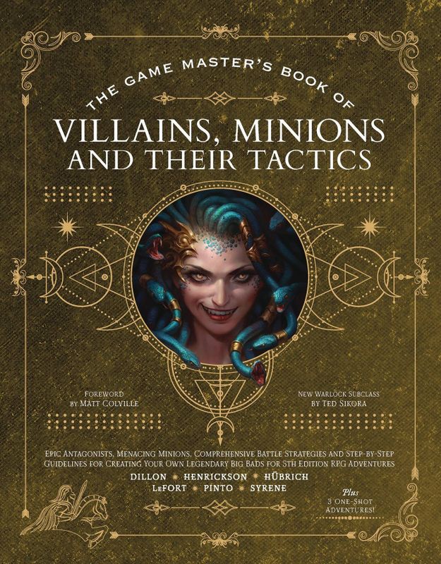 GM BOOK OF VILLAINS MINIONS & TACTICS HC