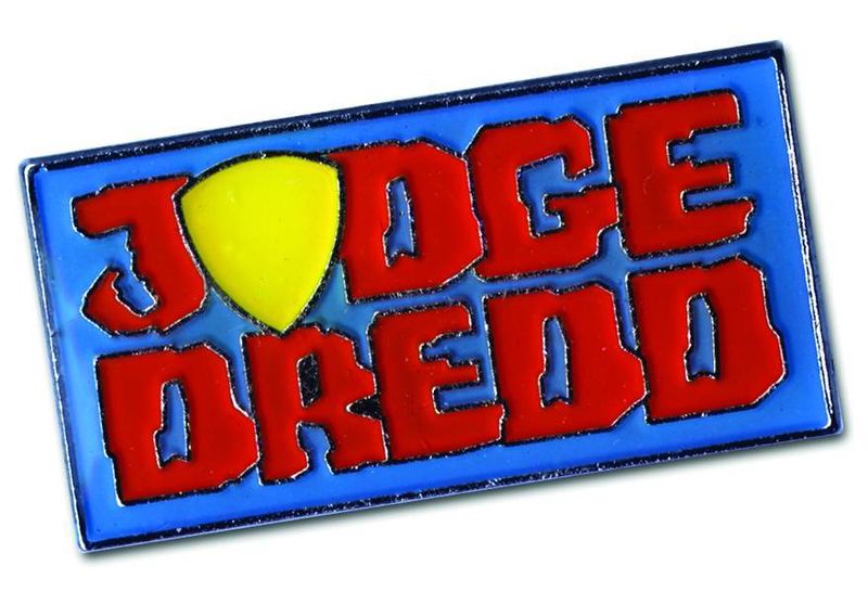 JUDGE DREDD LOGO PIN