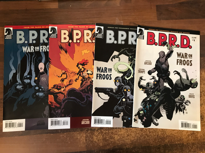BPRD War on Frogs (2008) #1-4 (complete)