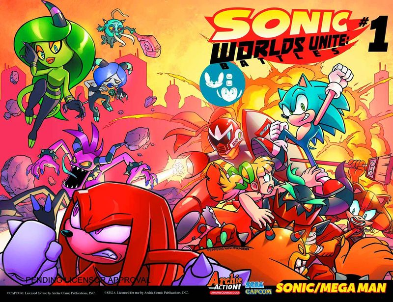 SONIC WORLDS UNITE BATTLES #1 REG CVR