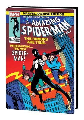 ARCHIVE ED AMAZING SPIDER-MAN BLACK COSTUME YEAR ONE HC