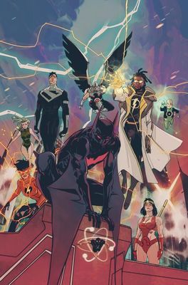 BATMAN STATIC BEYOND #6 (OF 6) CVR B CARMINE DI GIANDOMENICO CARD STOCK VAR