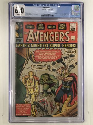 CGC 6,0 AVENGERS #1