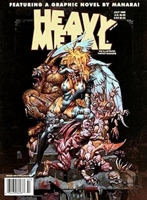 HEAVY METAL MAGAZINE JULY 1998