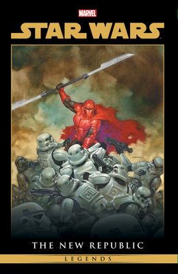 STAR WARS LEGENDS: THE NEW REPUBLIC OMNIBUS VOL. 3 DAVE DORMAN CRIMSON EMPIRE COVER