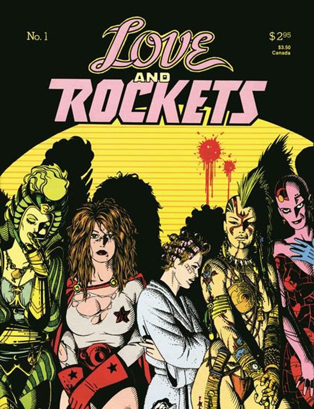 LOVE AND ROCKETS VOL I #1 FACSIMILE EDITION 