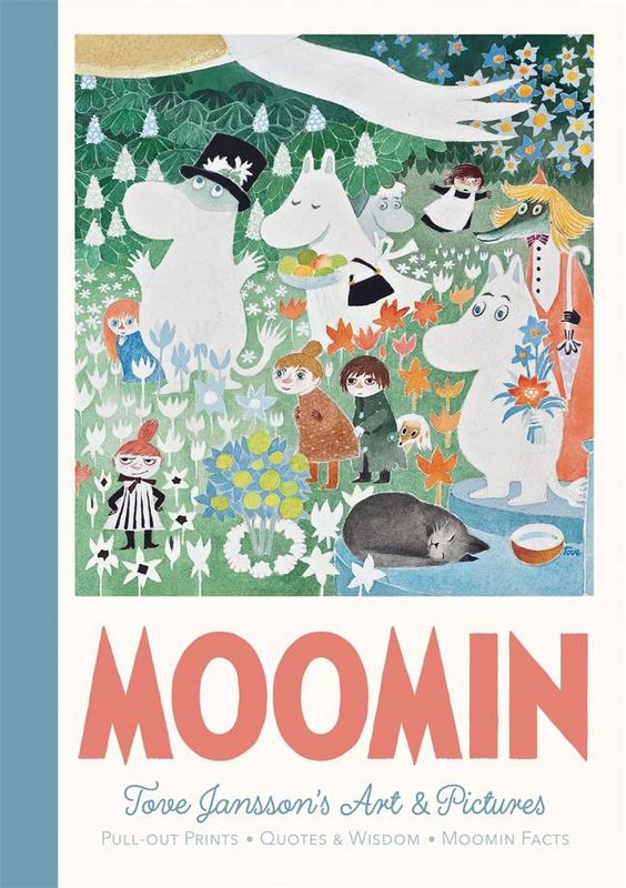 MOOMIN PULL OUT PRINTS TOVE JANSSON ART & PICTURES