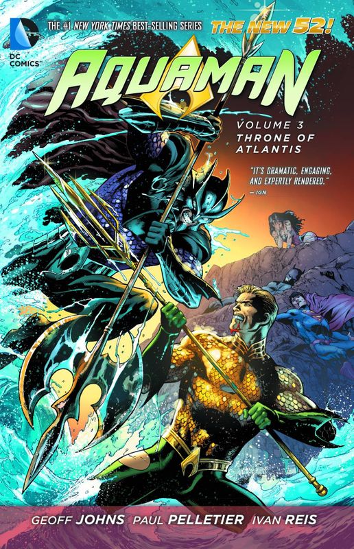 AQUAMAN TP VOL 03 THRONE OF ATLANTIS (N52)