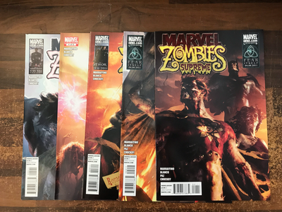 Marvel Zombies Supreme (2011 Marvel) #1-5 (complete)
