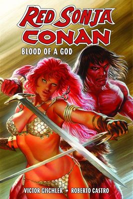RED SONJA CONAN BLOOD OF A GOD HC
