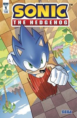 SONIC THE HEDGEHOG #1 CVR B YARDLEY